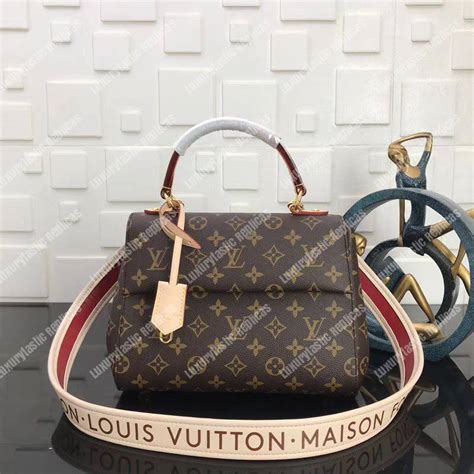 louis vuitton cluny bb black|cluny bb monogram review.